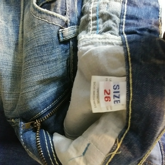 Bebe Embellished & Embroidered Denim Jeans - Picture 6 of 7